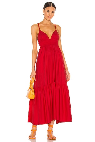 alc rhodes cotton dress A.L.C. Rhodes Cotton Maxi Dress