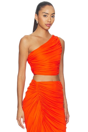 A.L.C. Cleo Top in Orange. Size S. Also