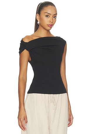 A.L.C. Cece Tee in Black. Size XS. Also
