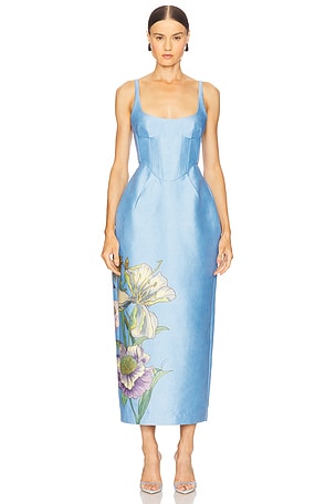 Donata Taffeta Gown Alemais