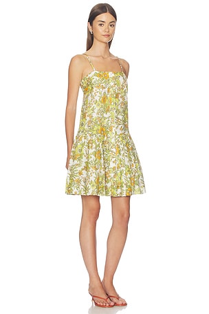 Alemais Kitty Mini Dress in Ivory