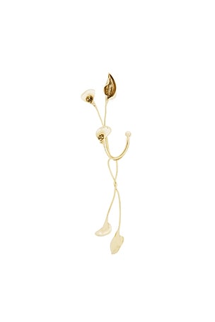 Lily Stud And Drop Ear Cuff Alemais