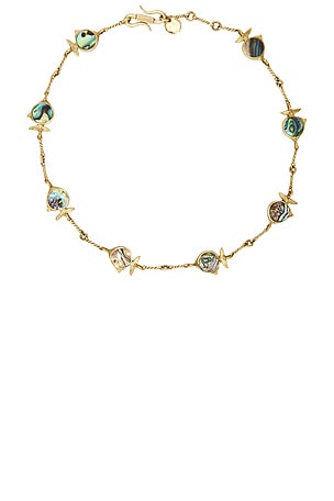 Calypso Paua Fish Necklace Alemais