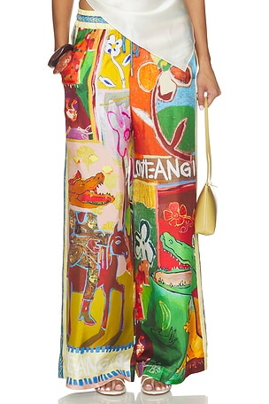PANTALÓN DE SEDA MLAK Alemais
