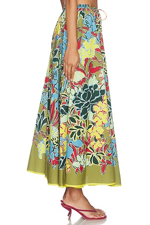 Alemais Solstice Midi Skirt in Multi