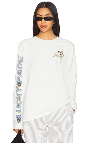 Lucky Pace Long Sleeve Logo Tee Alemais