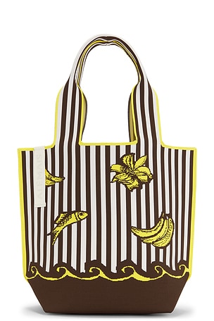 Mona Jacquard Shopper Tote Alemais