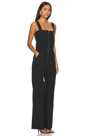 Amanda Uprichard Milo Jumpsuit in Black