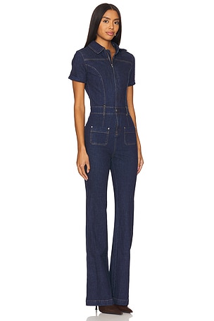 Amanda Uprichard Alexia Jumpsuit in Blue