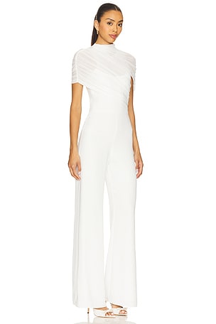 Amanda Uprichard x REVOLVE Evianna Jumpsuit in Ivory