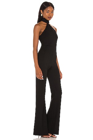 Amanda Uprichard Queens Jumpsuit in Black