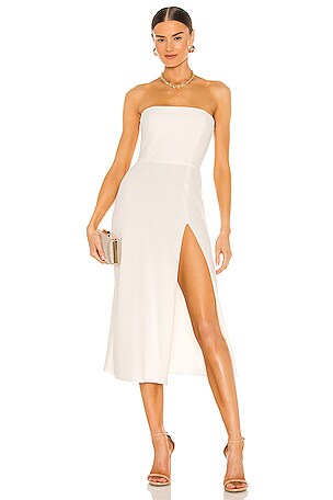 knee length dresses for ladies Abby Midi Dress | Wedding Guest Midi Dress