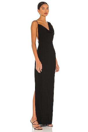 Amanda Uprichard X REVOLVE Arial Gown in Black