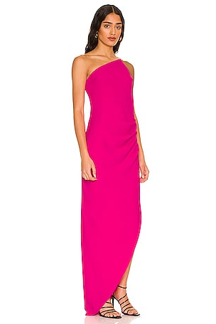 Amanda Uprichard x REVOLVE Marea Gown in Fuchsia