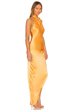 Amanda Uprichard x REVOLVE Samba Gown in Peach