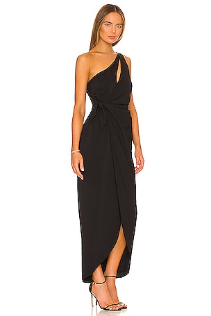 Amanda Uprichard x REVOLVE Conetta Gown in Black