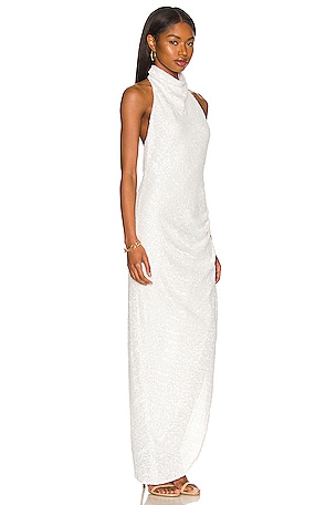 Amanda Uprichard x REVOLVE Samba Gown in White