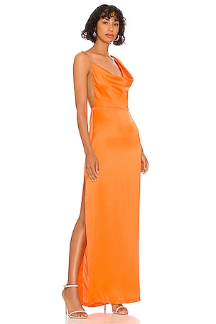 Amanda Uprichard x REVOLVE Arial Gown in Orange