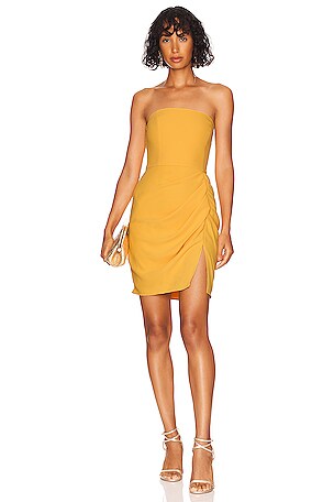 Lovers and friends yellow on sale dress