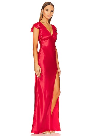 Amanda Uprichard x REVOLVE Cecelia Gown in Red