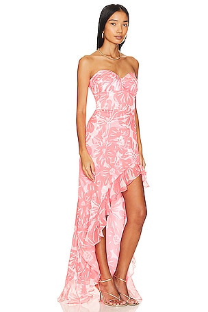 Amanda Uprichard x REVOLVE Eden Maxi in Pink