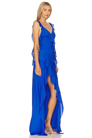 Amanda Uprichard Cantara Gown in Royal