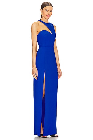 Amanda Uprichard X REVOLVE Gilda Gown in Blue