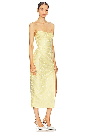 Amanda Uprichard Ivy Dress in Yellow