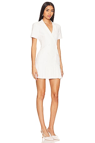 Amanda Uprichard Mesha Dress in Ivory