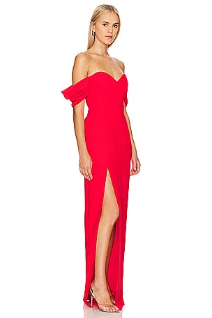 Amanda Uprichard x REVOLVE Falcon Gown in Red