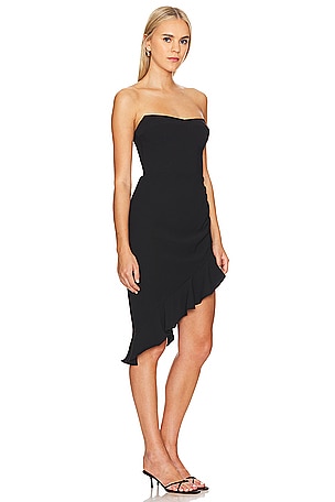 Amanda Uprichard X Revolve Scarlett Dress in Black