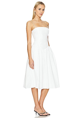 Amanda Uprichard X Revolve Delora Dress in Ivory