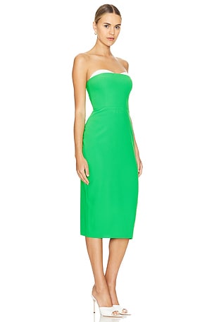 Amanda Uprichard x REVOLVE Meline Midi Dress in Green