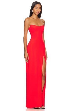 Amanda Uprichard x REVOLVE Ivy Gown in Red