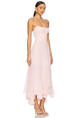 Amanda Uprichard Monterey Dress in Blush
