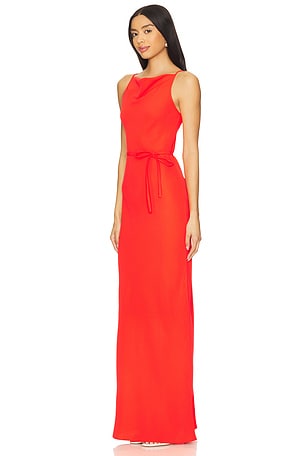 Amanda Uprichard Shaelyn Maxi in Red