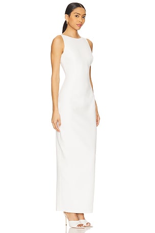 Amanda Uprichard Marbella Maxi Dress in Ivory. Size XS. Also