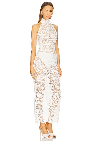 Amanda Uprichard Brynley Maxi Dress in White
