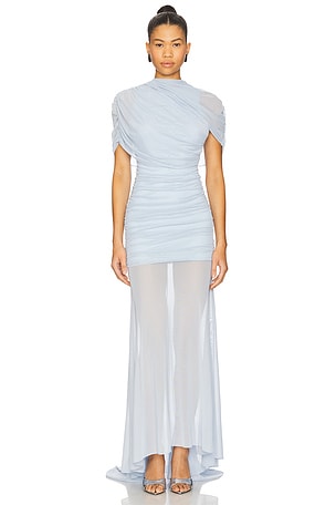x REVOLVE Evianna Mesh Gown Amanda Uprichard