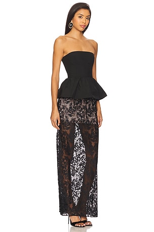 Amanda Uprichard x REVOLVE Cherise Dress in Black