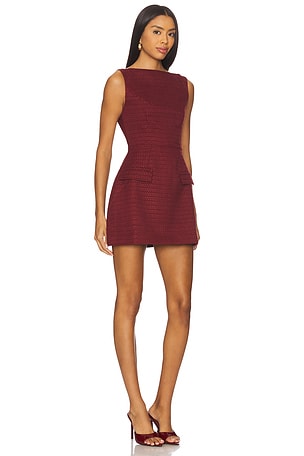 Amanda Uprichard Banco Dress in Red