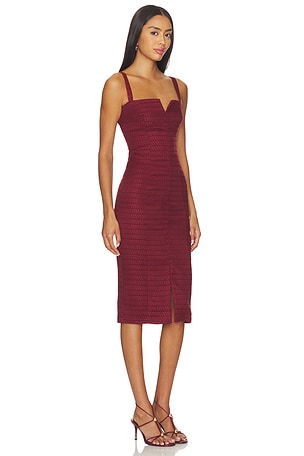 Amanda Uprichard Tisha Dress in Red