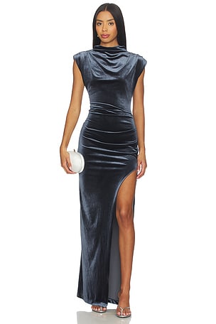 Biella Velvet Gown Amanda Uprichard