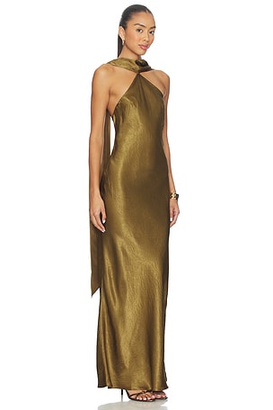 Amanda Uprichard x REVOLVE Ashton Maxi Dress in Olive