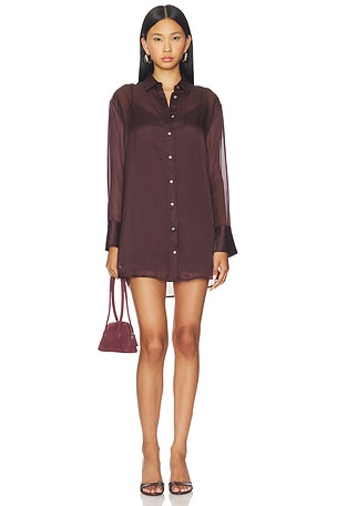 Amanda Uprichard x REVOLVE Maui Dress Set in Brown