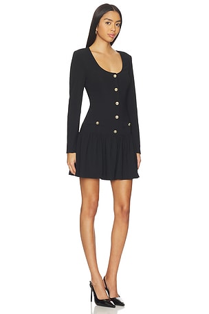 Amanda Uprichard Fallon Dress in Black