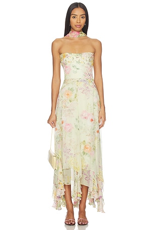 Monterey Dress With Scarf Amanda Uprichard