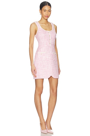 Amanda Uprichard Caligari Dress in Pink