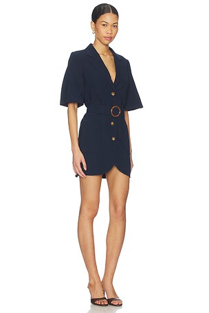 Amanda Uprichard Blake Dress in Navy