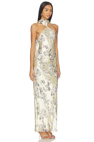 Amanda Uprichard Ashton Maxi Dress in Cream